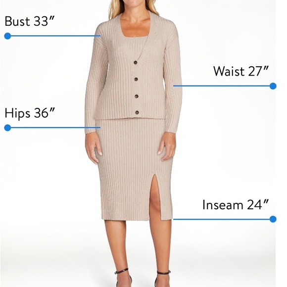 Time and Tru Rib Knit 3pc. Set - Picture 6 of 7